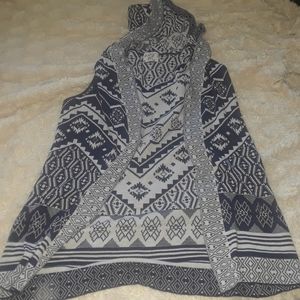 Hippie Rose Hooded Vest Medium